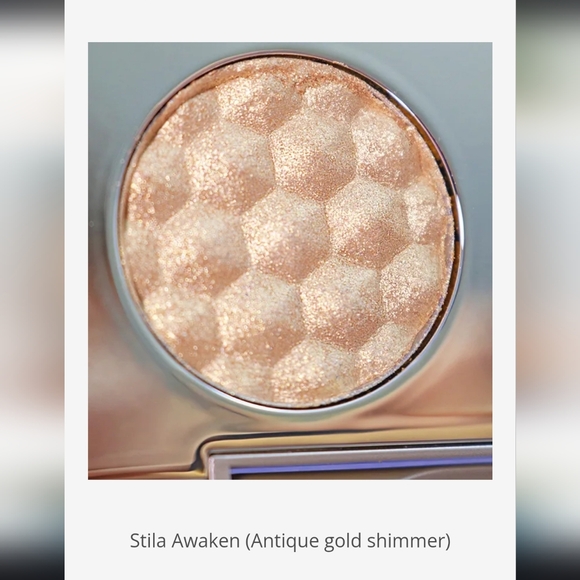 NEW Stilla Blue Realm Velvet Eye Shadow Palette Limited Edition Cream Like - Picture 9 of 12